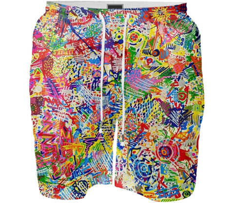Super-Splatter - Swim Shorts