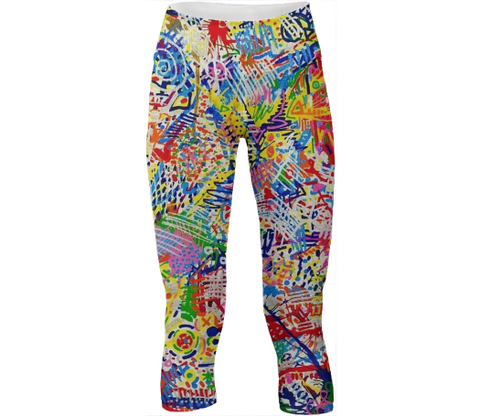 Super-Splatter - Yoga Pants