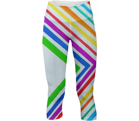 Zig-Stripe - Yoga Pants